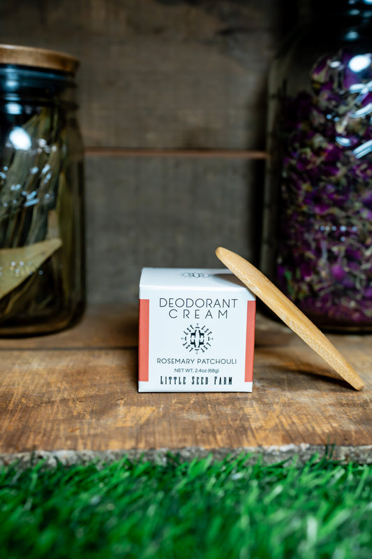 Rosemary Patchouli Deodorant Cream