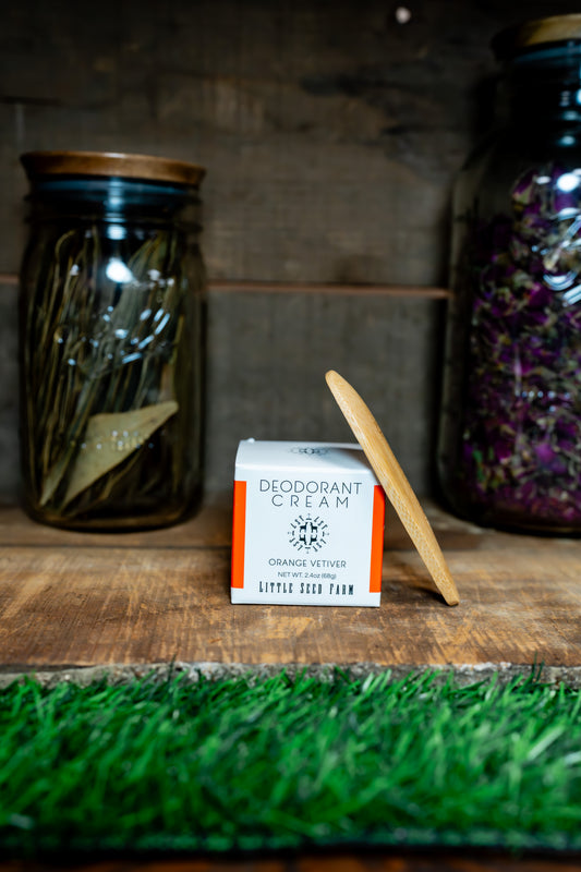 Orange Vetiver Deodorant Cream