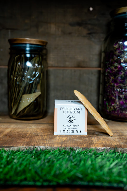 Vanilla Honey Deodorant Cream