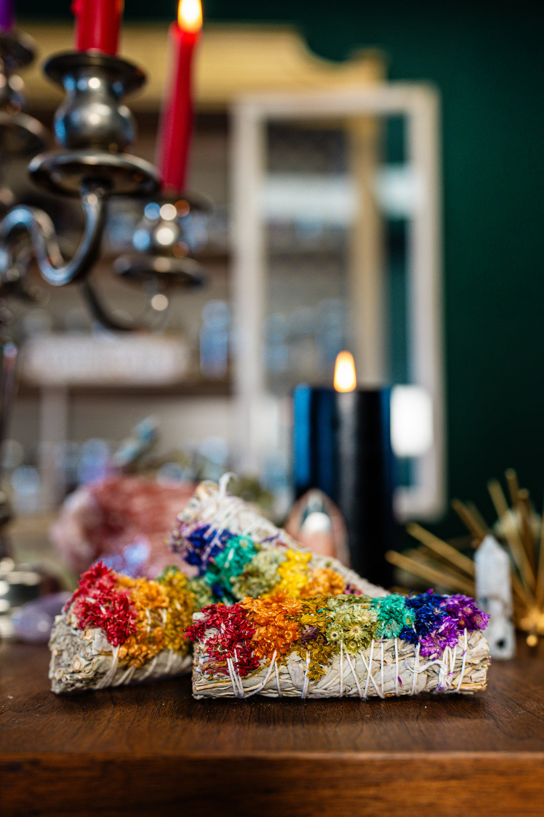 Chakra Sinuata and White Sage Bundle