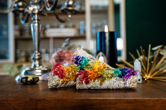 Chakra Sinuata and White Sage Bundle